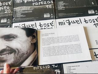 Colección Completa Miguel Bosé CDs.