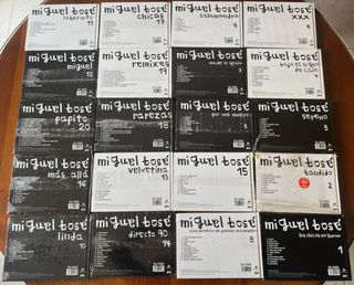 Colección Completa Miguel Bosé CDs.