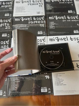 Colección Completa Miguel Bosé CDs.