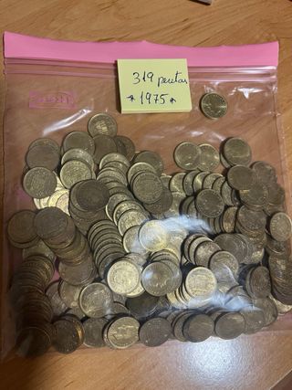 Lote 319 Monedas 1 Peseta 1975