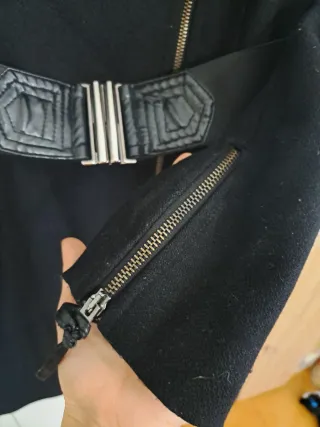 Cappotto lana Imperial nero midi