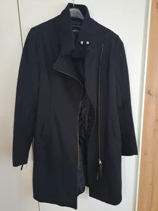 Cappotto lana Imperial nero midi