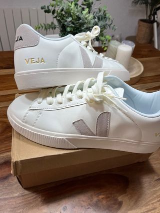 Zapatillas Veja Talla 45 Blancas/Grises
