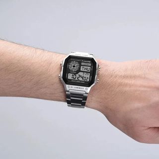 Reloj Digital correa Acero Inoxidable Hombre Nuevo