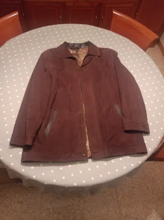 Chaqueta hombre ante marrón Talla XL
