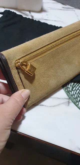 Cartera Loewe Beige y Marrón