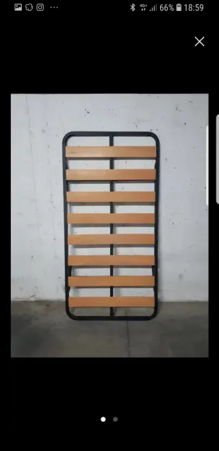 Somier cama individual  90 x 180 cm