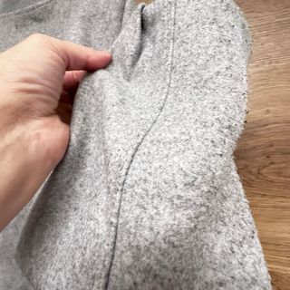 Chaqueta Zara gris con cordón