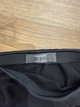 Falda negra Primark Talla S
