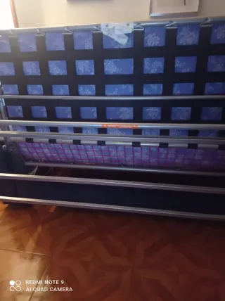 Sofá Cama Azul