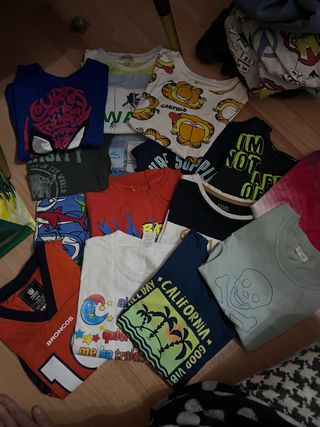 Lote 15 camisetas niño