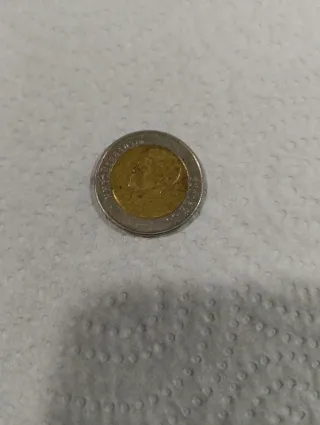 Moneda coleccionable de origen desconocido