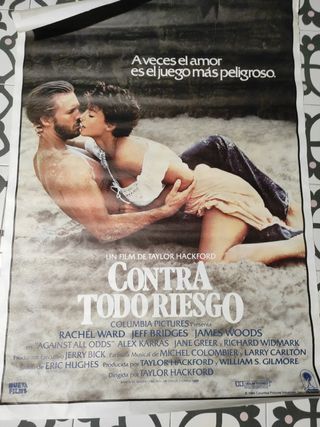 Cartel de cine Contra todo riesgo