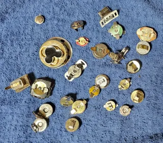 Lote piezas metálicas para manualidades cada 24 5€