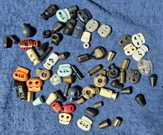 Lote piezas metálicas para manualidades cada 24 5€