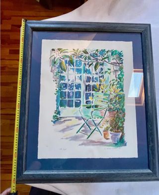 Litografía Original Josep Serra i Llimona