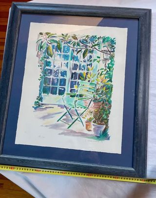 Litografía Original Josep Serra i Llimona