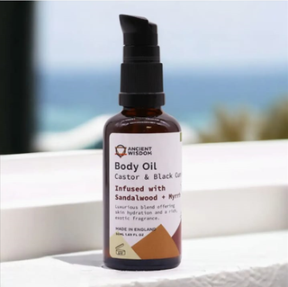 Olio per il corpo 100% Bio/Vegan - Sandalo e Mirra