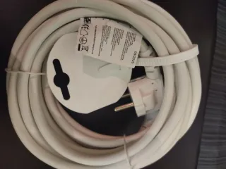 Cabo de extensão branco 5m