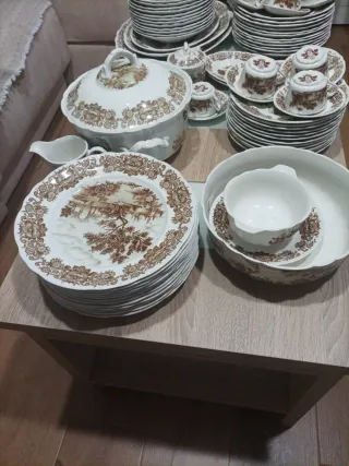 Vajilla Pontesa 70 piezas porcelana