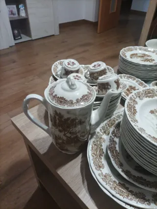 Vajilla Pontesa 70 piezas porcelana