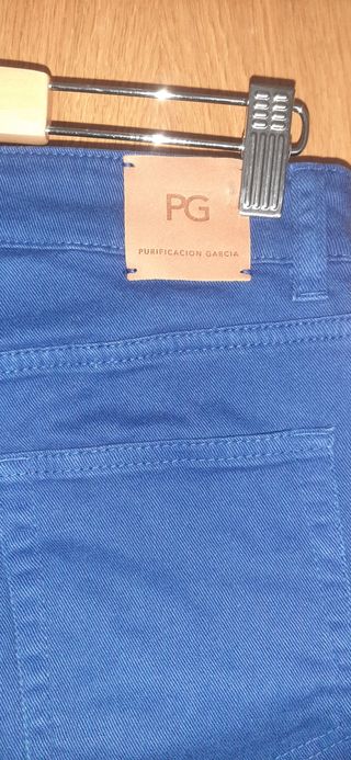 Pantalón vaquero mujer azul