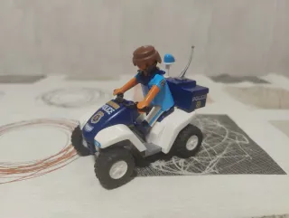 Playmobil Policía Quad