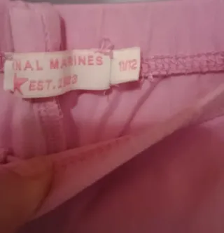 Set 2 pantaloni bambina rosa