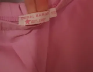 Set 2 pantaloni bambina rosa