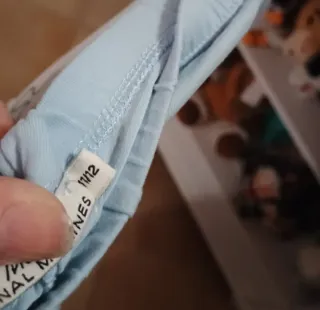 Set 2 pantaloni bambina rosa