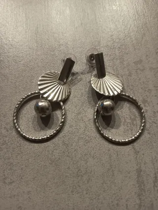 Pack pendientes plata