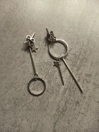 Pack pendientes plata