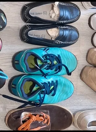 Lote de zapatos variados