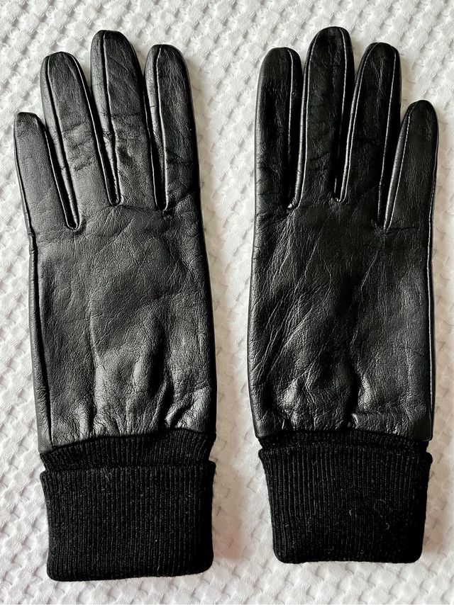 Luvas de Couro Sintético para Mulher T. L