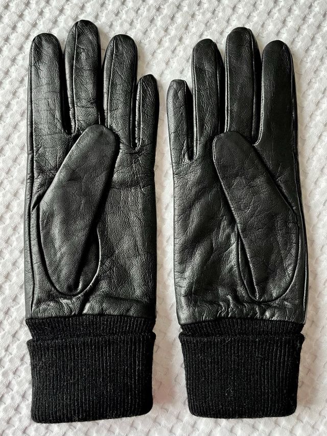 Luvas de Couro Sintético para Mulher T. L