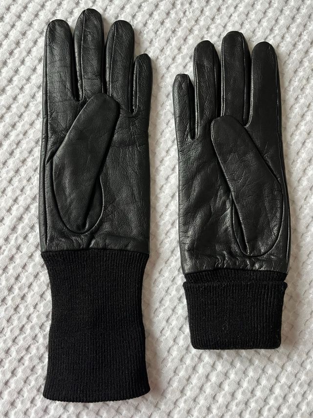 Luvas de Couro Sintético para Mulher T. L