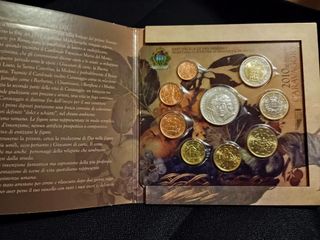 San Marino 2010 kms 1 céntimo 2 euros € + medalla