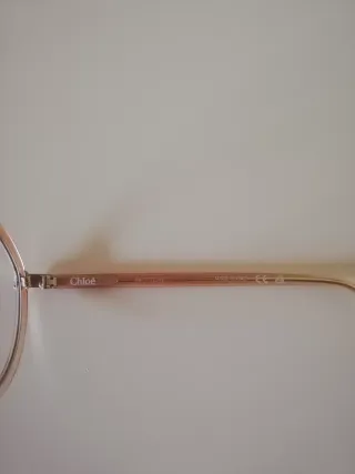 Gafas Chloé doradas
