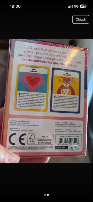 Carte della Felicità - 50 carte