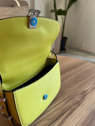 Bolso Jimmy Choo Varenne Satchel/S Verde Lima