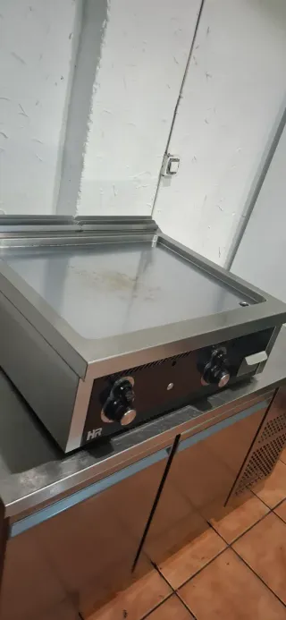 Plancha industrial de gas