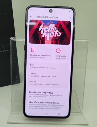 Smartphone MOTOROLA Razr 60 Ultra 512GB 16GB Rosso