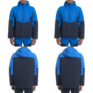 Chaqueta Impermeable ATLASLAVA Hombre Azul talla S