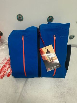 Chaqueta Impermeable ATLASLAVA Hombre Azul talla S