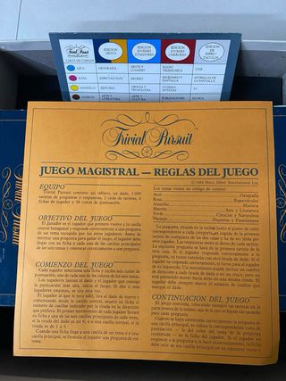 Trivial Pursuit Edición Genus Juego Mesa