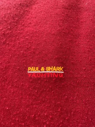 Jersey Paul & Shark Cuello Pico Talla XL Rojo