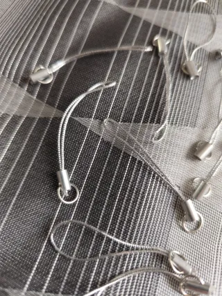 20 Cordini Antismarrimento Argento