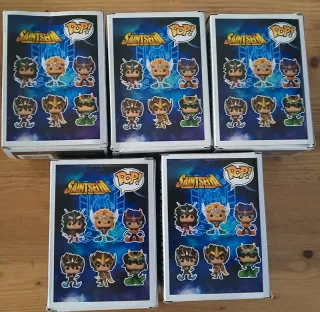 Set 5 Funko Pop! Saint Seiya Cavalieri Zodiaco