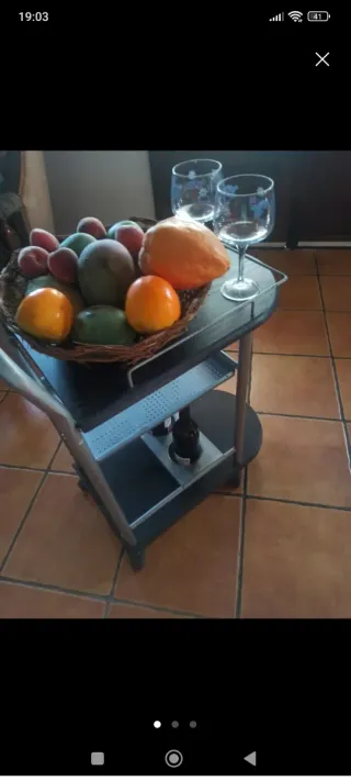 Carro camarera multiusos