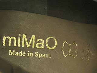 Botines Mimao Piel Verde Ante Talla 38